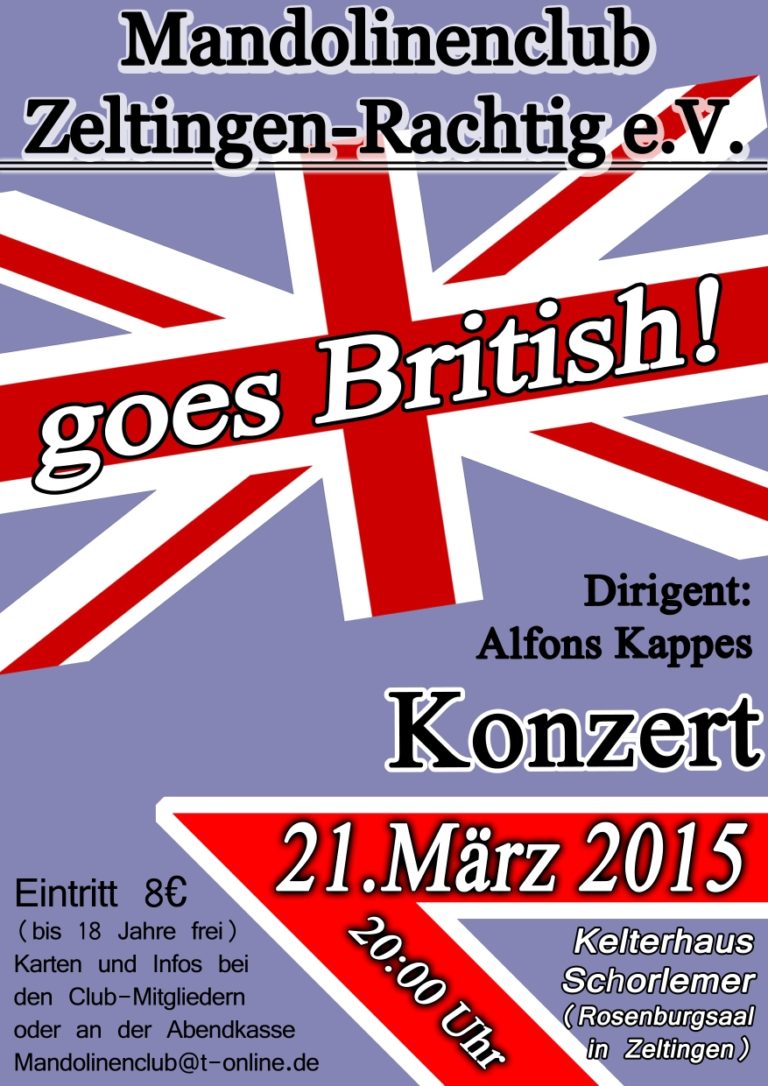 Plakat 2015 – MC goes british