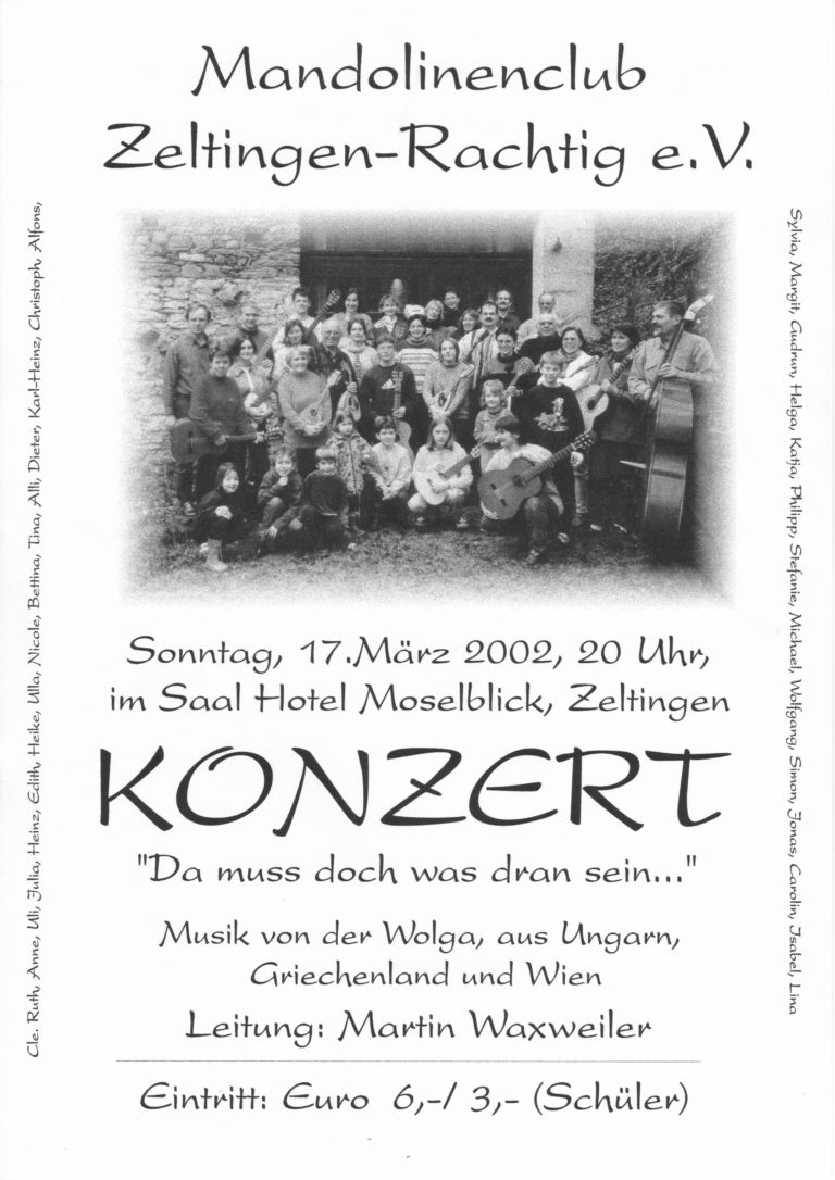 Plakat 2002 – Da muss doch was dran sein