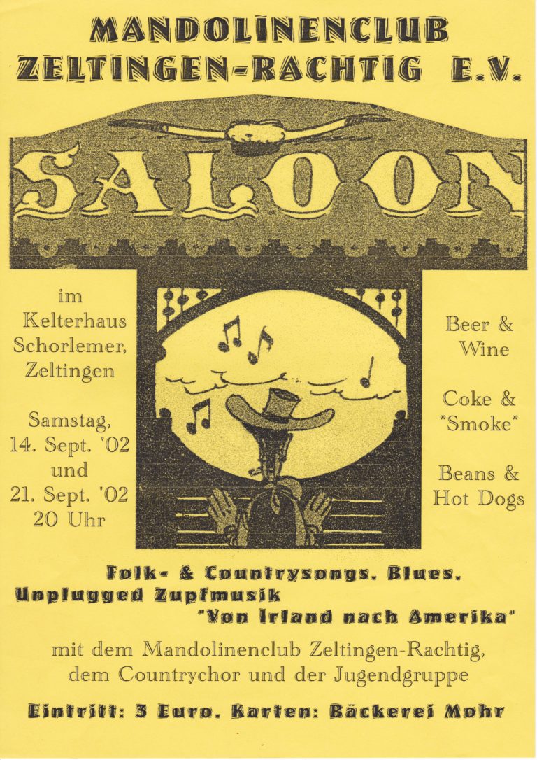 Plakat 2002 – Saloon