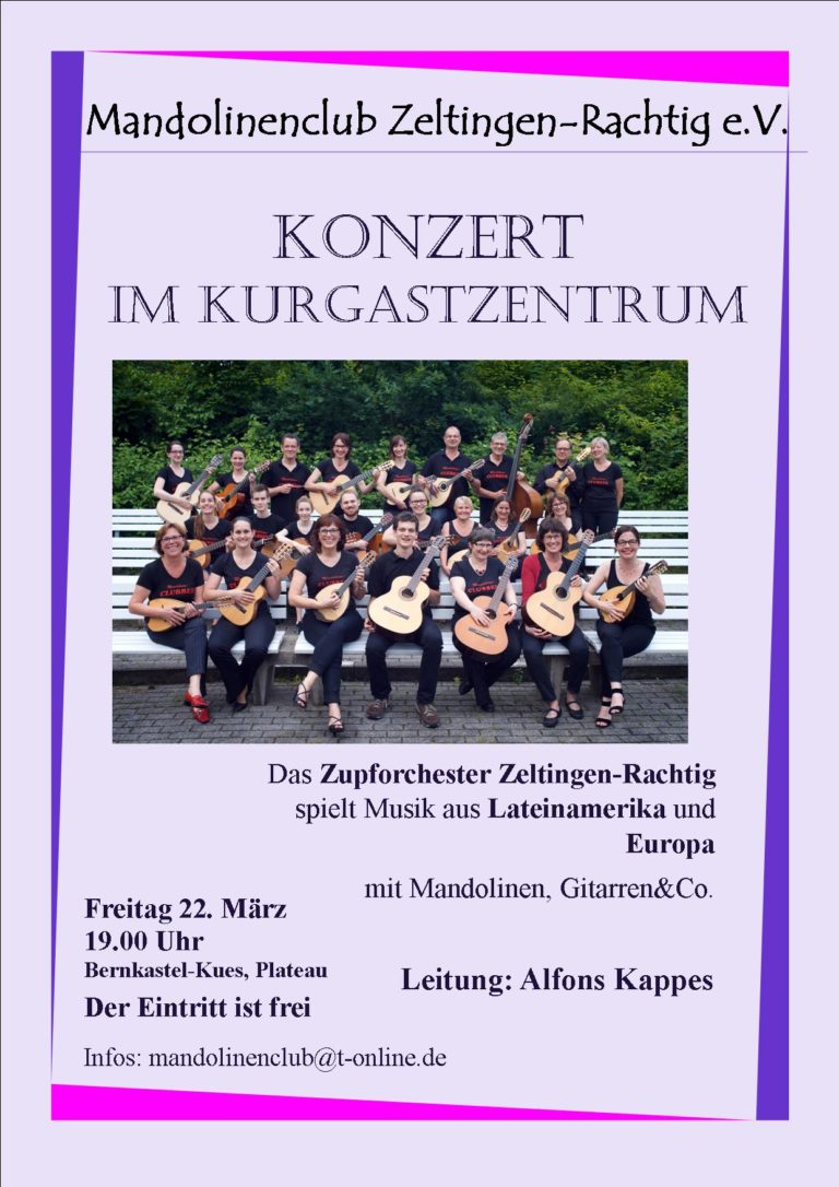 Plakat 2019 – Konzert im Kurgastzentrum